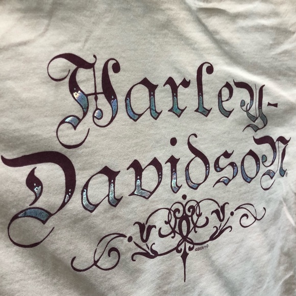 Baby pink Harley Davidson tshirt - Picture 7 of 7